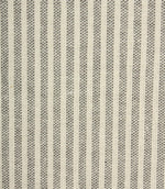 Sandbank Stripe Fabric / Anthracite - Just Fabrics