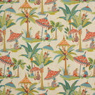 Cheeky Monkey Linen Fabric / Multi - Just Fabrics