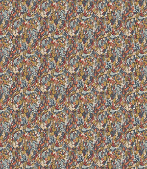 Chesil Beach Fabric / Brick
