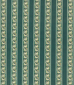 Red Car Stripe Fabric / Emery Blue - Just Fabrics