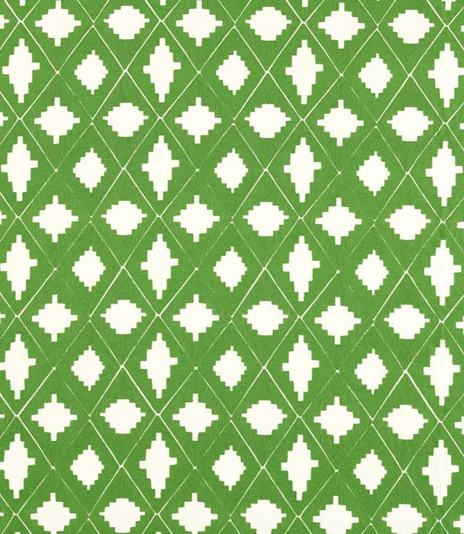 Garden Terrace Fabric / Peridot / Pearl - Just Fabrics