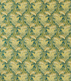 Laceflower Fabric / Pistachio / Lichen