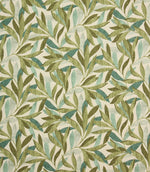 Island Leaves Fabric / Pampas - Just Fabrics