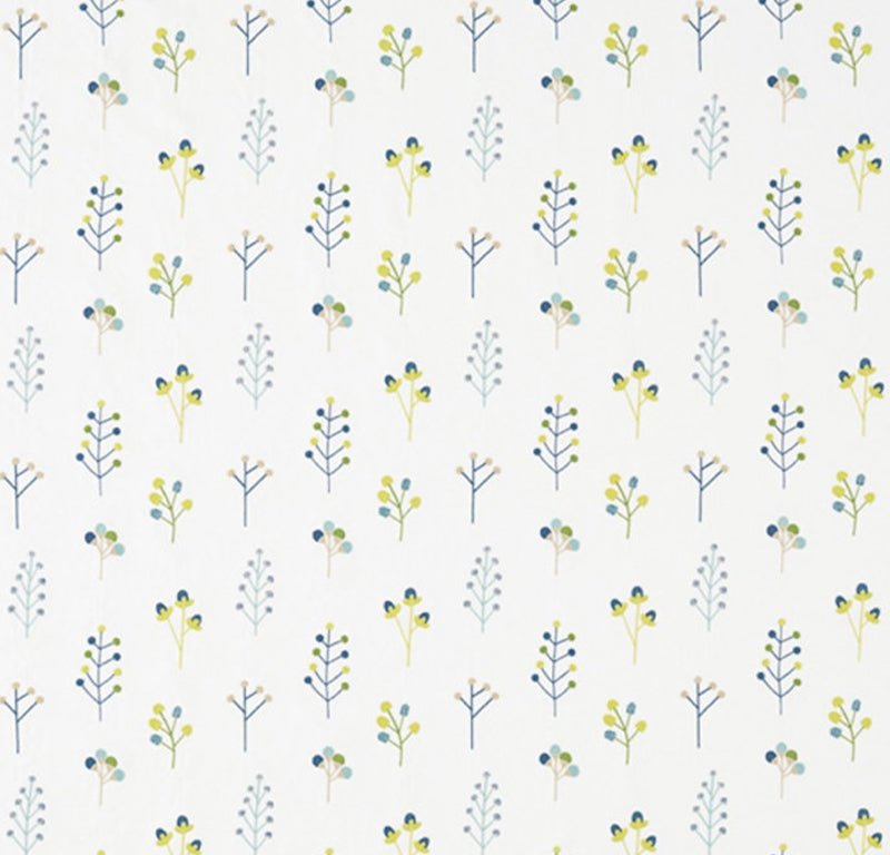 Mukula Fabric / Gecko / Citrus / Pacific - Just Fabrics