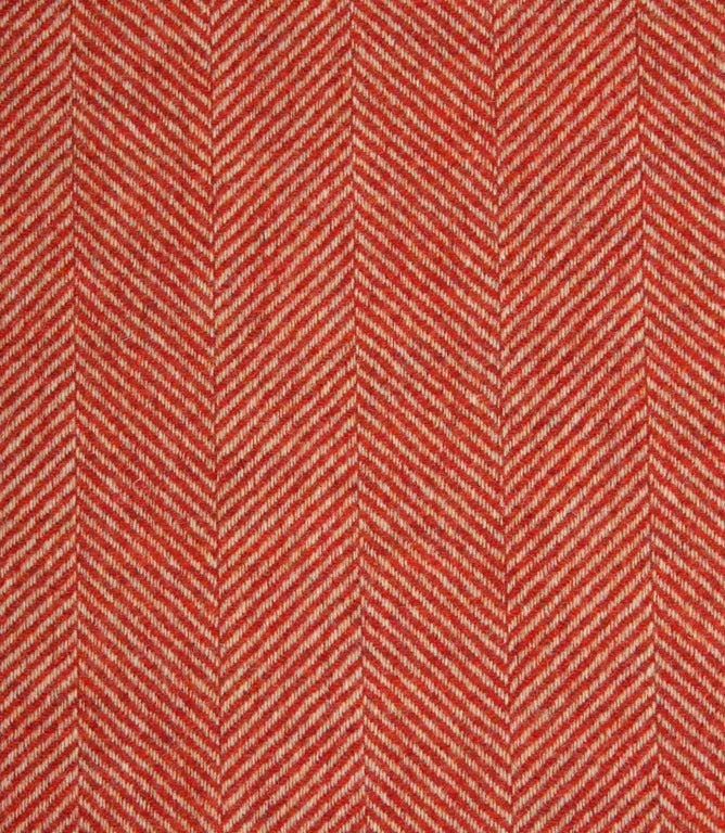 Braemar Wool Fabric / Clementine - Just Fabrics