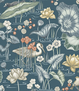 Mizu FR Upholstery Fabric / Slate Blue