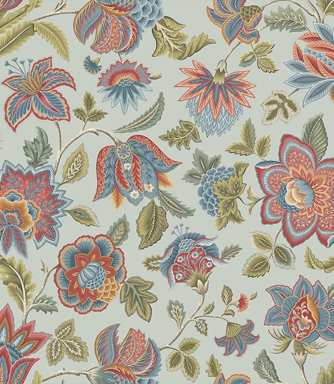 Manasi FR Fabric / Eau de nil - Just Fabrics