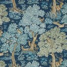 Woodland Retreat Fabric / Sapphire - Just Fabrics