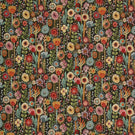 Rosalia Fabric / Black - Just Fabrics