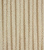 JF Linen Ticking Fabric / Beige - Just Fabrics