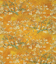 Almond Blossom Fabric / Gold - Just Fabrics