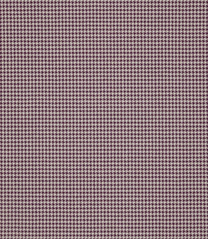 Houndstooth FR  Fabric / Mulberry