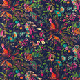 Wonderland Floral Fabric / Sapphire / Spinel / Emerald