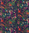 Wonderland Floral Fabric / Sapphire / Spinel / Emerald - Just Fabrics