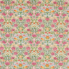 Rose Fabric / Bough's Green / Rose - Just Fabrics