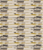 Zeal Fabric / Charcoal / Neutral / Mustard / Onyx - Just Fabrics