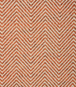 Kingham Herringbone Fabric / Terracotta - Just Fabrics