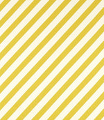 Paper Straw Stripe Fabric / Citrine - Just Fabrics