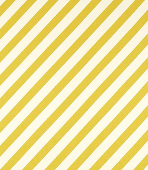 Paper Straw Stripe Fabric / Citrine
