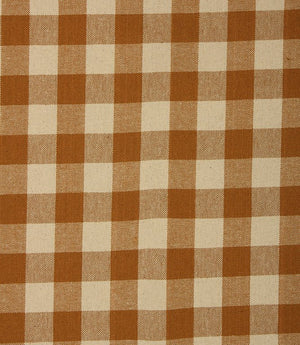 Aldsworth Check Fabric / Peanut