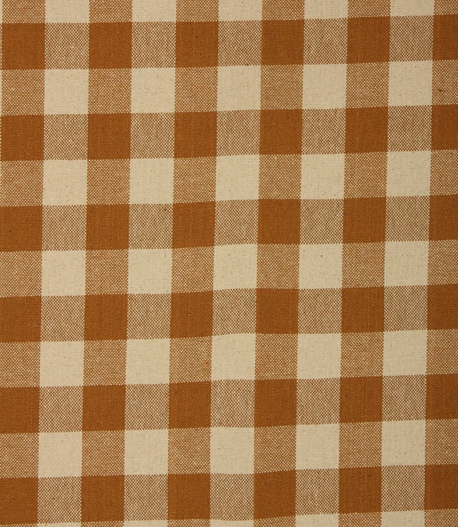 Aldsworth Check Fabric / Peanut - Just Fabrics