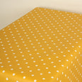 Full Stop Matt PVC Fabric / Mustard