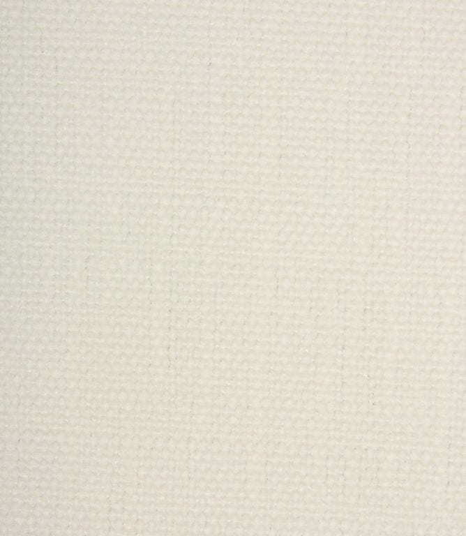 Elcombe Chenille Fabric / Ecru - Just Fabrics