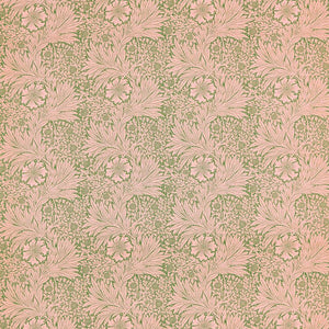 Marigold Fabric / Olive / Pink