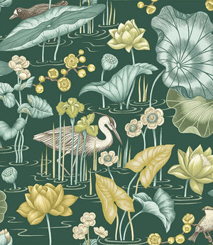 Mizu FR Upholstery Fabric / Emerald