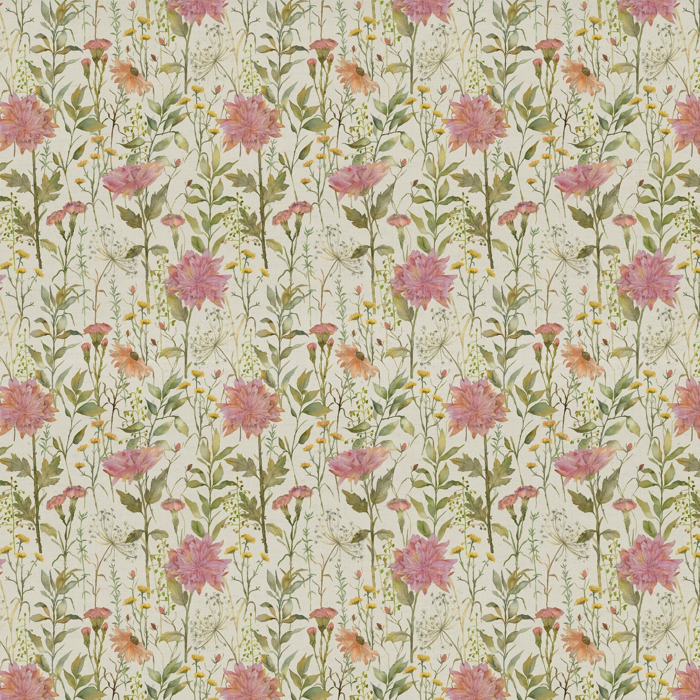 Delamere Fabric / Blossom - Just Fabrics