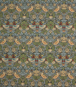 Strawberry Thief Tapestry Mini Fabric / Navy