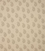 JF Paisley Fabric / Grey - Just Fabrics