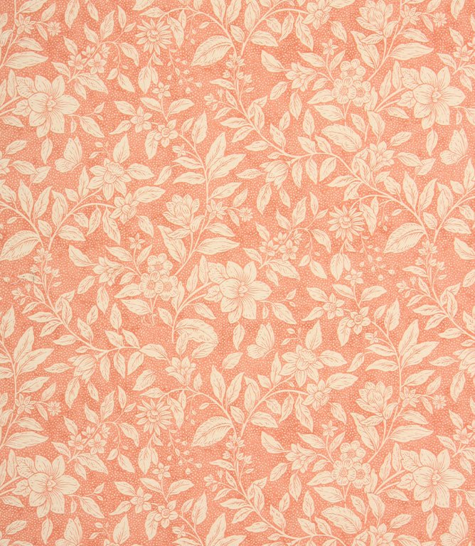 Tivoli Fabric / Coral - Just Fabrics