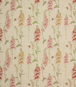 Foxglove Linen Fabric / Pink - Just Fabrics