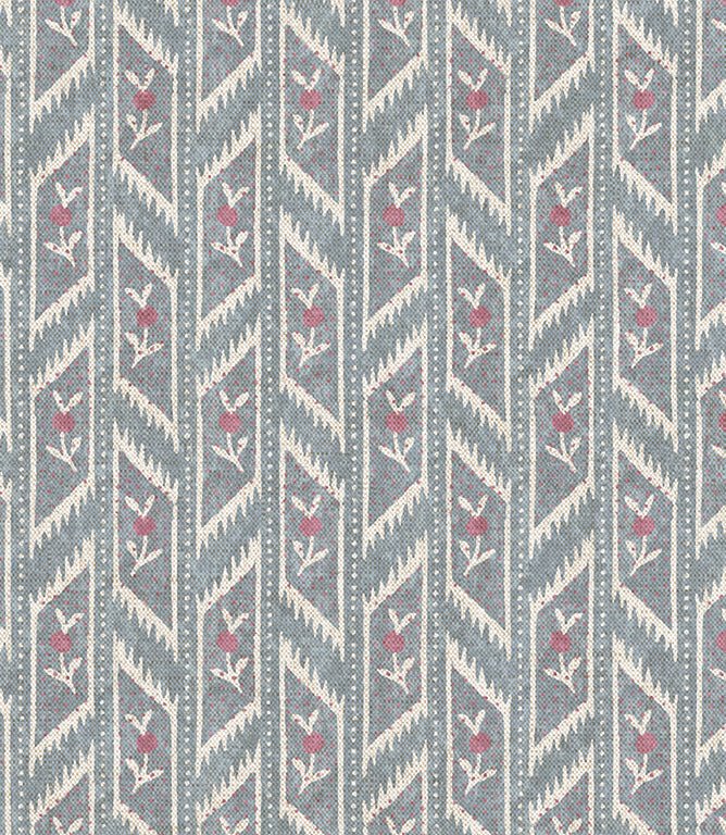 Meadow Path Fabric / Berry - Just Fabrics