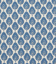 Odila Fabric / Navy - Just Fabrics