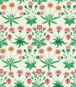 Daisy Fabric / Strawberry Fields - Just Fabrics