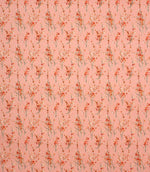 Seville Lomond Fabric / Peach - Just Fabrics