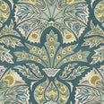Arabesque FR Fabric / Teal