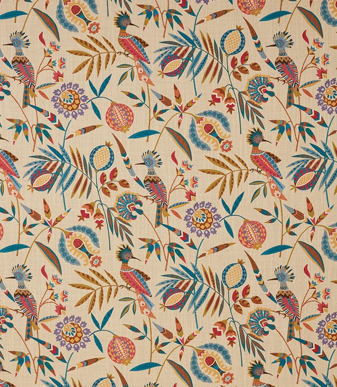 Hoopoe Fabric / Granita - Just Fabrics