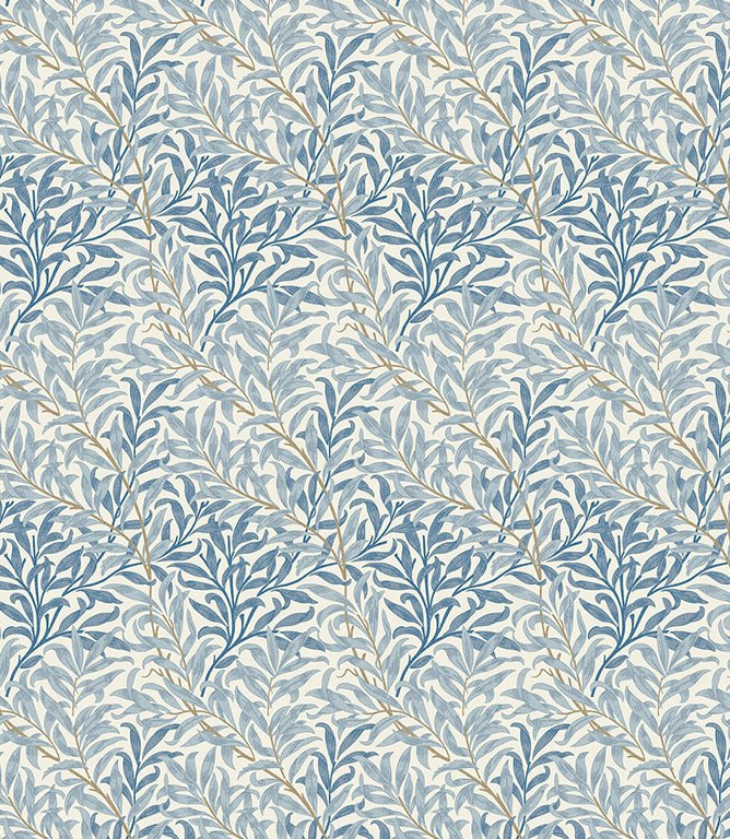 Willow Bough Oilcloth Fabric / Azure - Just Fabrics