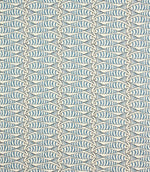 Cornish Sardines Fabric / Indigo - Just Fabrics
