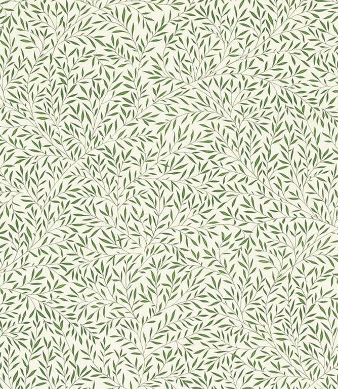 Lily Leaf Fabric / Forest - Just Fabrics