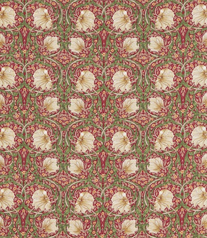 Pimpernel Fabric / Red / Thyme - Just Fabrics