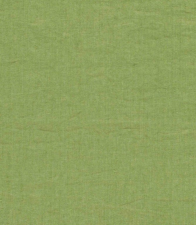 Rue Linen Fabric / Chartreuse - Just Fabrics