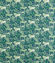 Rumble In The Jungle Fabric / Midnight / Mint Leaf - Just Fabrics