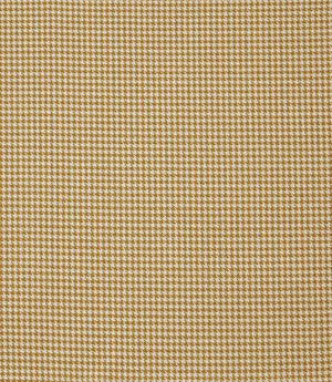 Houndstooth FR  Fabric / Mustard