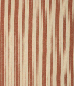 Aldsworth Stripe Fabric / Terracotta