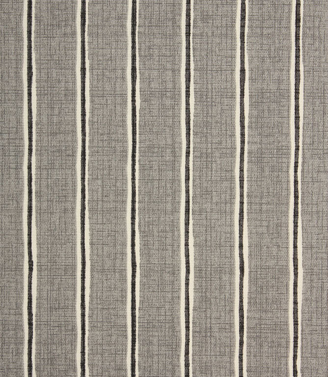 Rowing Stripe Fabric / Pewter - Just Fabrics