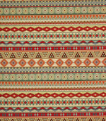 Aztec Stripe Fabric / Multi - Just Fabrics